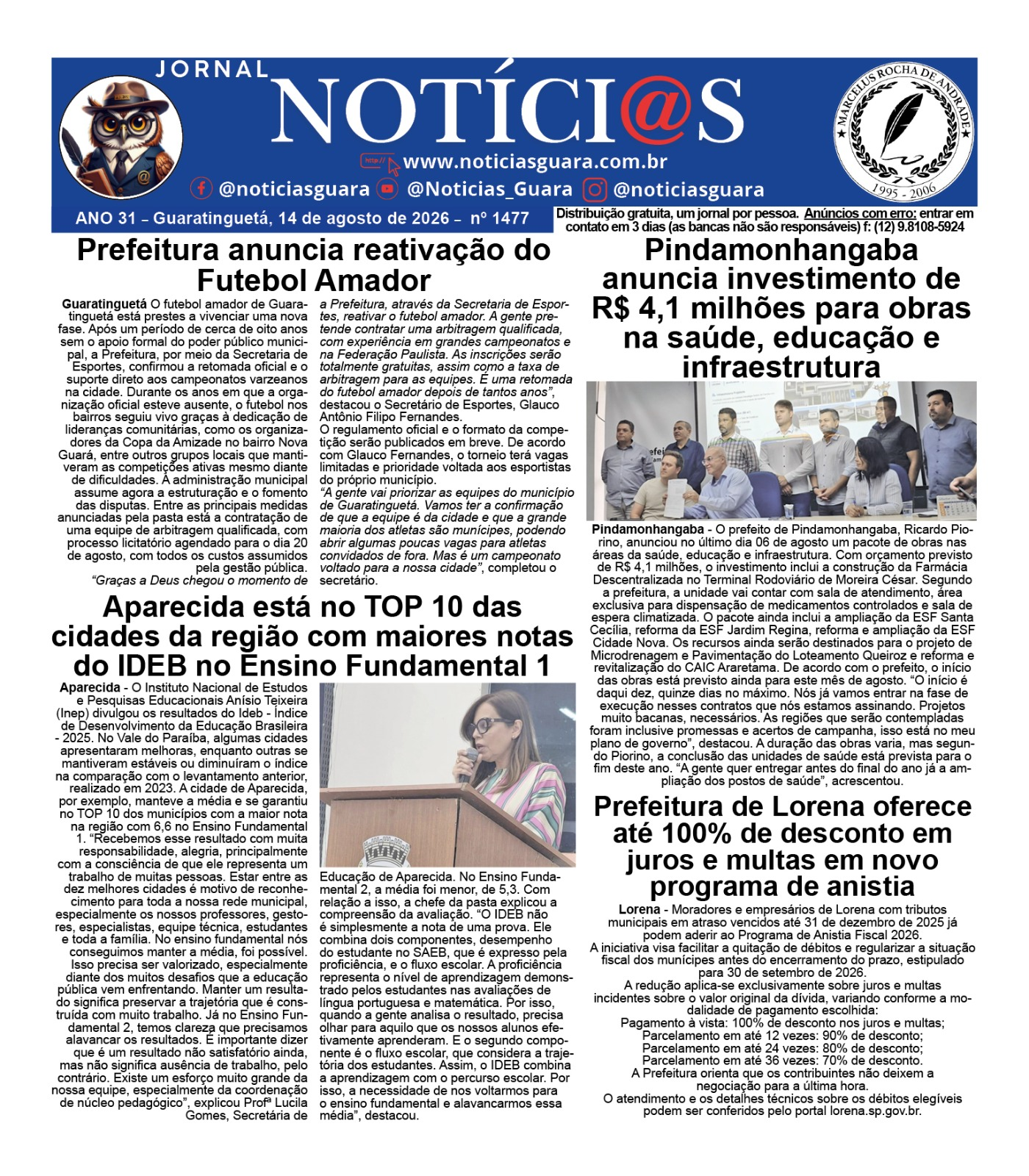 Imagem da edição